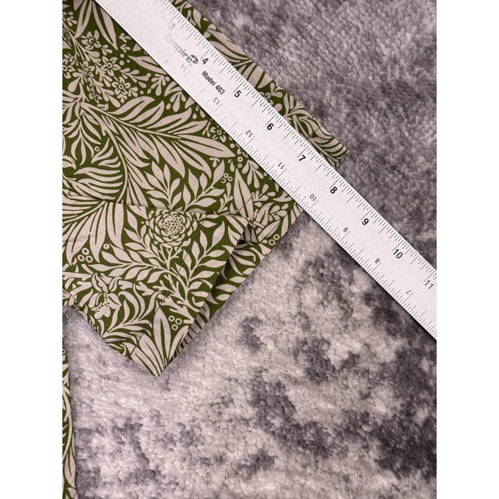 Wildfang Green Leaf Print Short Sleeve Button-Down Shirt - Picture 5 of 8